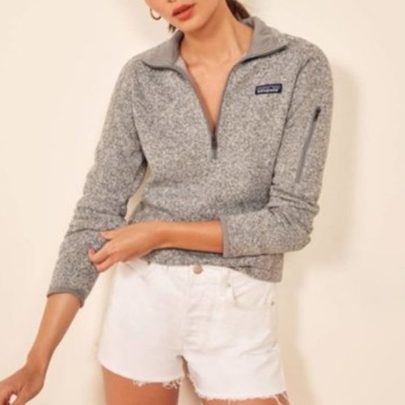 Patagonia Sweaters - 🎉HP🎉 Patagonia Better Sweater 1/4 Zip Fleece - Custom (Gray) S